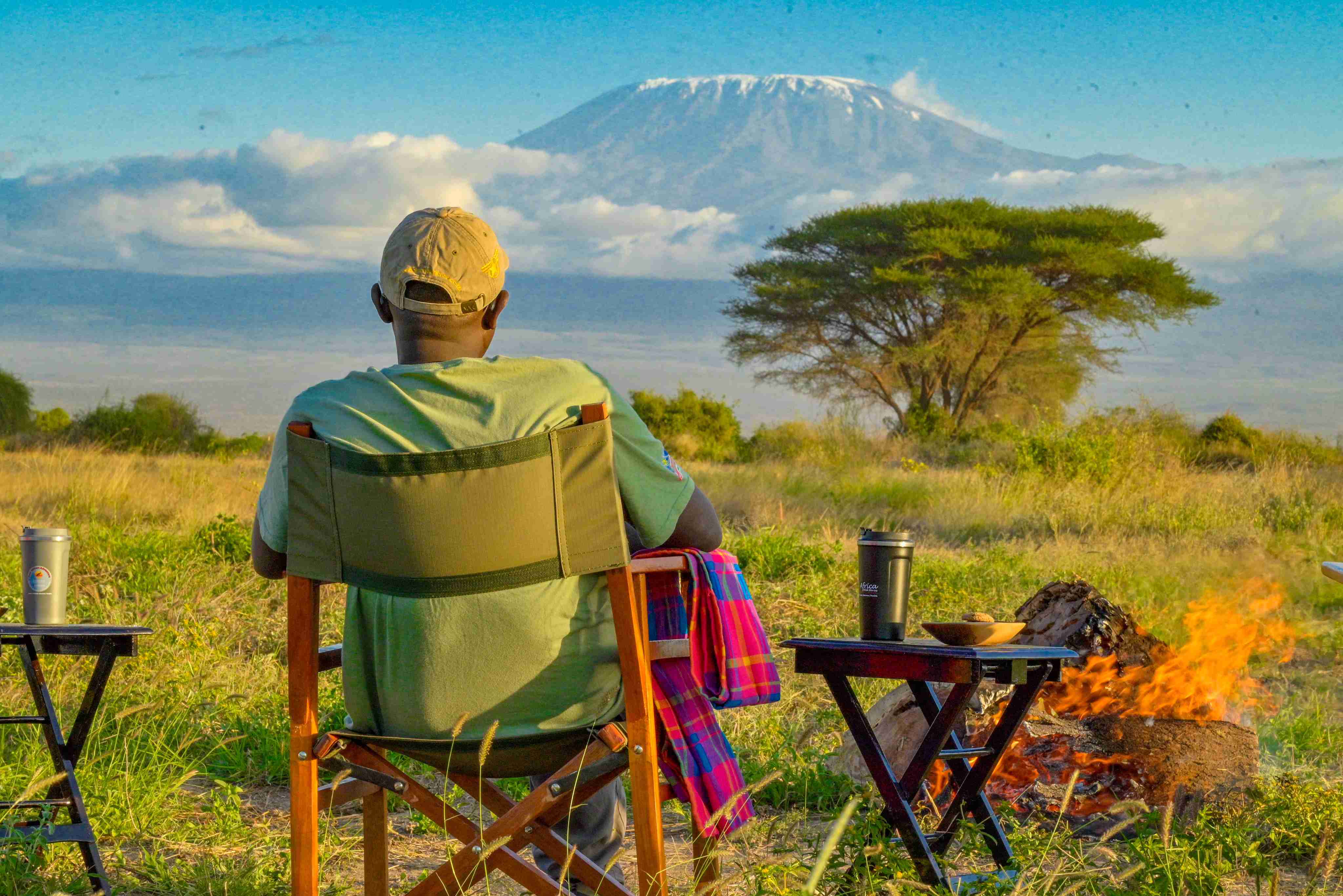 Sundowners on the plains